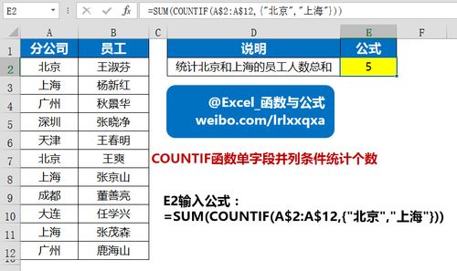 countif是什么意思(函数公式COUNTIF是什么意思)